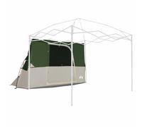 Vidaxl Tente Avec Toit Autre Vert Et Noir