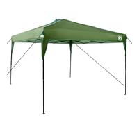 vidaXL Tente Canopy Pop Up Verte 300x300 cm en Tissu Oxford, Montage Instantané pour l'Extérieur, Parfait pour Les Fêtes et Événements. Inclus : Cadre, Sac de Transport, Cordes de Soutien, Clous au S