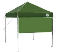 vidaXL Tente Canopy Verte en Tissu Oxford résistant au Vent 200 x 200 cm. Idéale pour des événements en extérieur, Elle se Monte Facilement et Offre de l'ombre dans Le Jardin. Son Design Moderne et s