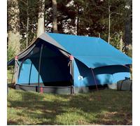 vidaXL Tente de camping 2 personnes bleu 193x122x96 cm taffetas 185T 94360
