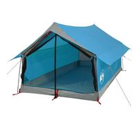 vidaXL Tente de camping 2 personnes bleu 193x122x96 cm taffetas 185T 94360
