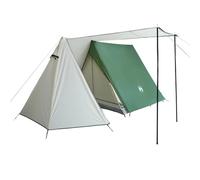 Tente de camping 3 personnes vert imperméable Noir