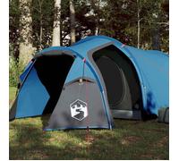 vidaXL Tente de Camping 3 Personnes, Tente d'Ombrage avec Sac de Transport, Auvent Portable avec Parois Latérales pour 94387
