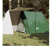 Tente de camping 3 personnes vert imperméable Noir