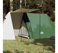 Vidaxl Tente De Camping 3 Personnes Vert Imperméable