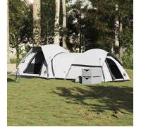 vidaXL Tente de camping 5 personnes blanc tissu occultant imperméable, tente, abri de camping, abri de jardin, tente de 4009590