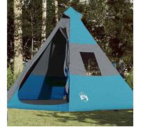 vidaXL Tente de Camping 7 Personnes, Tente d'Ombrage avec Sac de Transport, Auvent Portable avec Parois Latérales pour 94428