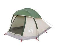 vidaXL Tente de camping à dôme 1 personne – Vert imperméable – 94788