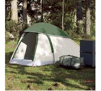 vidaXL Tente de camping à dôme 1 personne – Vert imperméable – 94788