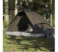 vidaXL Tente de camping à dôme 2 personne marron imperméable, tente, abri de camping, abri de jardin, tente de jardin, abri 4009640