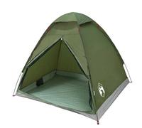 vidaXL Tente de camping à dôme 2 personnes vert olive imperméable 4009633