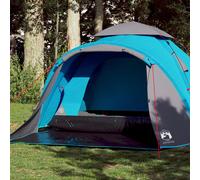 Vidaxl Tente De Camping À Dôme 3 Personnes Bleu Libération Rapide