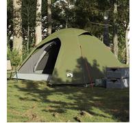 vidaXL Tente de camping à dôme 3 personnes vert olive imperméable, tente, abri de camping, abri de jardin, tente de jardin, 4009615
