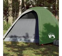 Vidaxl Tente De Camping À Dôme 4 Personne Vert Imperméable