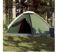 vidaXL Tente de camping à dôme 4 personne vert imperméable, tente, abri de camping, abri de jardin, tente de jardin, abri 94762