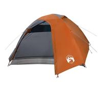 vidaXL – Tente de camping – 4 personnes – Imperméable – Portable – Gris