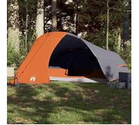 vidaXL Tente de Camping à Dôme 4 Personnes, Tente d'Ombrage avec Sac de Transport, Auvent avec Parois Latérales, Abri de 94729