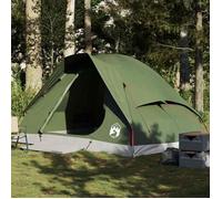 vidaXL Tente de camping à dôme 4 personnes vert olive imperméable 4009642
