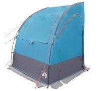 vidaXL Tente de Camping Bleue pour tes Aventures en extérieur | Imperméable, résiste au Vent, Super spacieuse 194 x 180 x 210 cm, Facile à Monter avec 11 piquets, Design Qui respire, Confort Optimal,