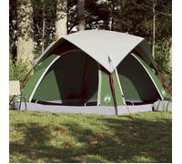vidaXL Tente de camping cabine 4009452 - 4 personnes imperméable vert