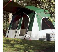 vidaXL Tente de camping de cabine 5 personnes vert imperméable, tente, abri de camping, abri de jardin, tente de jardin, 94752