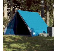 Vidaxl Tente De Camping En Forme De A 2 Personnes Bleu Imperméable