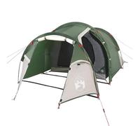 vidaXL Tente de camping 4 personnes – Auvent portable avec parois latérales, sac de transport – 94390
