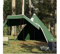 vidaXL Tente de camping tipi 5 personnes vert imperméable, tente, abri de camping, abri de jardin, tente de jardin, abri 4009407