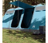Vidaxl Tente De Camping Tunnel 10 Personnes Bleu Imperméable