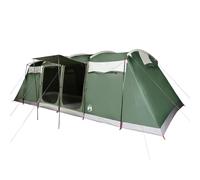 vidaXL Tente de camping tunnel 10 personnes vert imperméable, tente, tente de jardin, abri extérieur, tente de camping, abri 94619