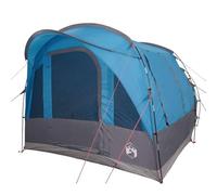 vidaXL Tente de camping Tunnel 94623 3 personnes imperméable bleu