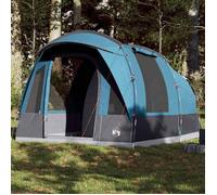 Vidaxl Tente De Camping Tunnel 3 Personnes Bleu Imperméable