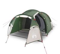 vidaXL Tente de Camping 4 Personnes, Tente d'Ombrage avec Sac de Transport, Auvent Portable avec Parois Latérales pour 94390