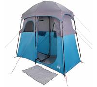 vidaXL Tente de douche 2 personnes bleu imperméable, tente, tente de jardin, abri d'extérieur, tente de camping, abri de 4009534