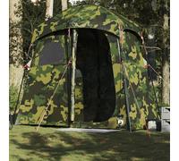 vidaXL Tente de douche 2 personnes camouflage imperméable, tente, tente de jardin, abri d'extérieur, tente de camping, abri 4009538