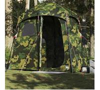 vidaXL Tente de douche 2 personnes camouflage imperméable, tente, tente de jardin, abri d'extérieur, tente de camping, abri 4009538