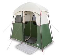 vidaXL Tente de Douche 2 Personnes Vert imperméable, Tente, Tente de Jardin, abri d'extérieur, Tente de Camping, abri de Camping, abri de Jardin