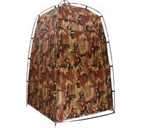 vidaXL Tente de douche/toilettes/vestiaires camouflage