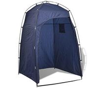 vidaXL Tente de douche/WC/dressing Bleu 91019