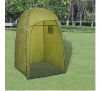vidaXL Tente de douche/WC/dressing Vert 91020