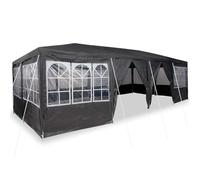 Vidaxl Tente De Fête Avec 12 Parois Latérales Anthracite 8x4 M Pe