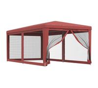 Tente de Réception 4 Parois Maille Pavillon Tonnelle Jardin Terrasse vidaXL