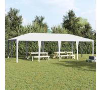 Vidaxl Tente De Fête Blanche 8x4 M Pe