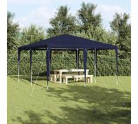 vidaXL Tente de Fête Bleue 4x4 m PE