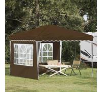 Vidaxl Tente De Fête Pop-Up Taupe 288 X 288 X 245 Cm Tissu Oxford