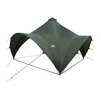 Vidaxl Tente De Fête Vert Armée 400 X 400 X 320 Cm Polyester Et Acier