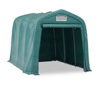 vidaXL Tente de garage PVC 2,4x3,6 m Vert