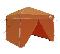 vidaXL Tente de Jardin Orange 250 x 250 cm en Tissu Oxford avec Une Structure Solide. C'est Un abri de fête, Pop-up, Parfait pour Le Jardin ou Le Patio. Elle Vient avec Un Sac de Transport et s'assem
