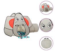 Vidaxl Tente De Jeu Pour Enfants 250 Balles Éléphant Gris 174x86x101cm