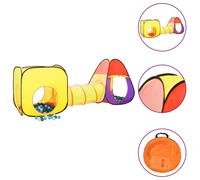 Vidaxl Tente De Jeu Pour Enfants 250 Balles Multicolore 255x80x100 Cm